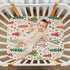 BOESI Crib Sheet, Unisex Crib Sheet, Soft and Comfortable for Standard Crib and Toddler Mattress, Christmas Tree