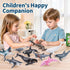 10PCS 5-6" Sea Animal Toys for Toddlers, Bath Ocean Animal Whale Shark Figurines Toys for Kids, Cake Toppers Birthday