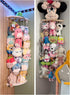 WIBOND 44-71 Stuffed Animal Storage With Christmas Deco Light, Wood Corner Plush Toys Holder with Star Pattern, Height