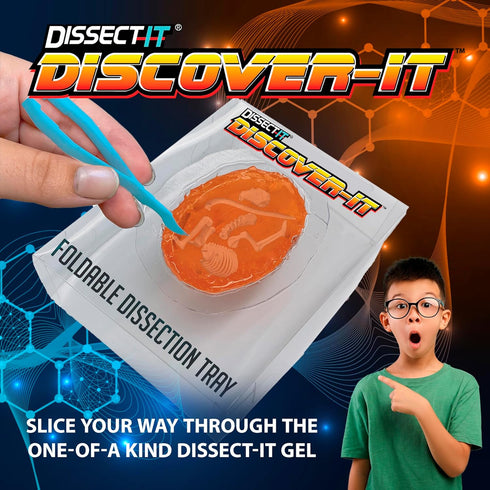 5 Discover-It Dissection Kit for Kids, Owl Pellet Science Lab Kit to Learn About Animals, Science Toys for Kids Ages