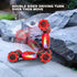 Red,1:24 4WD 360 6-12 Gesture RC Car High Speed Transform Stunt Car with Gesture & Remote Control, Rotation Drift