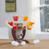 Deer Pong Game, Features Talking Deer Head and Music, Fun Family Game for Ages 8 and Up