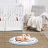 Tummy Sweet Jojo Designs Vintage Airplane Boy Baby Playmat Time Infant Play Mat - Grey Yellow Orange Red White and Blue