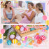 180 3.94 Inch Lenwen Pieces Easter Slingshot Chicken Catapult Toy Flying Easter Funny Rubber Slingshot Stretchy Chicken