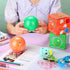 2 Pieces 3D Maze Ball Puzzle, Gravity Maze Brain Teasers, Educational Toys for Students Teens Adults (Green, Orange)