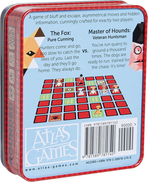 Atlas Games Hounded: Two-Player Tabletop Game