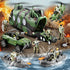 JASSKKBO 56-in-1 Sets 4-7 8-12, Army Men Toys for Boys Military Helicopter/Truck/Kayak Boat/Motorcycle/Army Men Action