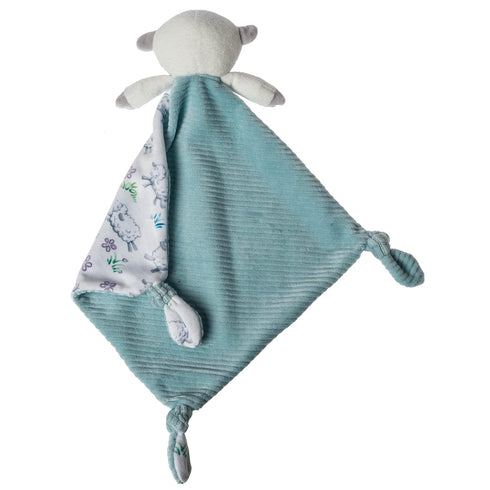 Mary Meyer Little Knottie Lovey Security Blanket, 10 x 10-Inches, Lamb, (43204) by Mary Meyer