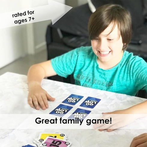 University Games Go Low Card Game, Small