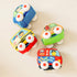 Melissa & Doug K's Kids Pull-Back Vehicle Set - Soft Baby Toy Set with 4 Cars and Trucks
