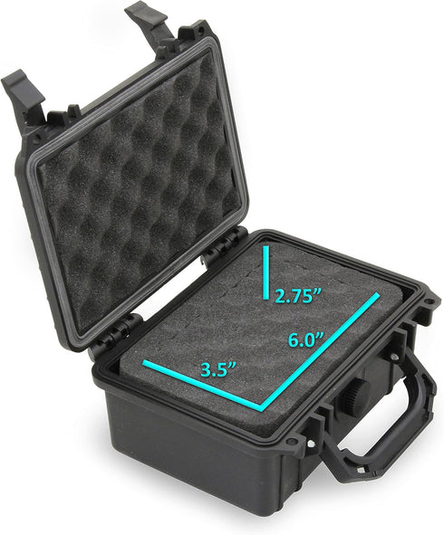 CASEMATIX Graded Card Storage Box for Sports Cards, Airtight Waterproof Case for 8 BGS, 13 FGS, 11 GMA