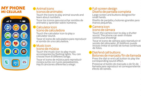 JOYIN Baby Toy Phone, Remote & Smartphone with Music, Fun Learning Musical Toys for Kids, Boys or Girls, Holiday Gifts