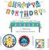 Pack 34 Set LaVenty Robot Birthday Party - Piece Including Banner, Plates, Napkins & Decorations