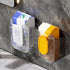 Kitchen Wipes Storage Box - 2024 Non-slip Flushable Wipes Holder for Bathroom, Wall-Mounted Clear Dispenser