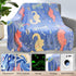 Dinosaur Blanket for Boys, Personalized Glow in The Dark Baby Blankets, Toddler Blanket for Boys, Soft Fleece Throw,