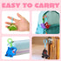 28 Packs JOYIN Valentine's Day Gift Cards with Pop Fidget Keychain Toys, Dinosaur Stress Anxiety Relief Fidget Toys