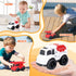 2 3 3 1 2-4, Toddler Toy Cars for Year Old Boy, in Police Car Firetruck Toys and Ambulance for Toddlers, BPA Free