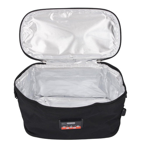 Portable Car Baby Bottle Warmer with Digital Display Screen, Adjustable Temperature Milk Heater Bag Food Warmer Bag