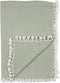 Crane Baby Green Muslin Baby Blanket, 6-Layer Cotton Baby Swaddle, Soft Cotton
