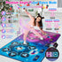3-12, 12 (59*38 5 6 7 8 9 10 11 12 maysida Dance Mat Toy Gift for Kids ages Dancing Music Playmat with Key, Large Size