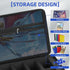 1200-2200 Set Vitula Cards Case Fits for MTG, Cards Against Humanity, Yugi-oh, Portable Card Storage Box with a Dice