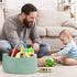 Maliton Diaper Caddy Organizer for Baby, Portable Diaper Storage Organizer for Changing Table and Car, Cotton Rope
