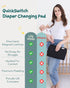 Lily Miles Baby Changing Pad Portable, Diaper Changing Mat with Magnetic Latches, Waterproof Travel Pad for Diaper Bag