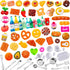 FFNIU 160 Pcs Mini Food Toys, Miniature Food Drinks Bottles for Doll Kitchen Pretend Play, Mixed Resin Kitchen Cutlery