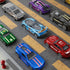 Yewkou 18-Pack, 1:64 Set, 3 (18 Pack) Toys Cars Scale Die-Cast Metal Vehicles Includes Pickup, Racing Cars,Sports Cars