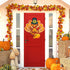 37 Pieces Fall Thanksgiving Felt Craft Kit, DIY Turkey Pumpkin Set with Detachable Maple Leaves