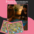 1 1000 Time Warp Puzzle Series Day to Night Hidden Scene | Piece Jigsaw Puzzle for Adults | Discover a Story that