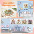 ajepon 6 Pack 8-12, (6x6inch) Animal Diamond Art Kits for Kids, Cute Animals Diamond Art for Kids Ages Cat Dog Turtle