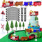 RASSLISA 21PCS Train Cake Decorations Train Cake Toppers Train Birthday Party Supplies Mini
