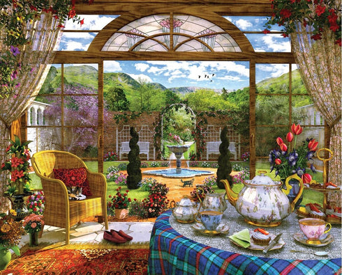 Springbok's 1000 Piece Jigsaw Puzzle, The Conservatory, Multi