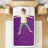 siphylline 52" 34" Leopard Pattern Blue Pink Extra Large Resuable Bed Underpads Water Resistant Baby Diaper Changing
