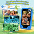 3-10 3.97" 200+ Kids Cell Phone Toy, Educational Learning Smart Phone for Toddlers Ages with Touch Screen, Dual Camera