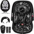 TinlyFinly Infant Car Seat Insert with Removable Cushion for Preemie to Toddler, Reversible