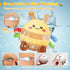 HonicWang 6-12 18 3-18, Tummy 1 2 3 Baby Toys Months, Musical Crawling Baby Plush Toys for Singing Recording Repeats