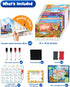 Preschool Learning Activity - Search and Find Book, Reusable Education Toys, Travel Game for Kids Ages 3-6