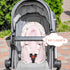 2 1 GFU Baby Car Seat Head Support for Newborn, in Infant Car Seat Head Body Support with Strap Pads, Soft Stroller