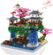 Cherry Blossom Tree Building Set, Japanese Sakura Tree House Building Blocks Kit, Bonsai Tree Set for Adults