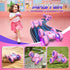Excitobo 4WD 2.4GHz 3-12 3-12 Remote Control Car, Fast RC Cars with Wheel Lights, Toys for Age Birthday Gifts Christmas