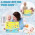 1-3, 36 1 2 3 4 5 6 LZZAPJ Baby Bath Toys for Toddlers Kid Bathtub Toy with Foam Bath Letter & Number, Fishing Games