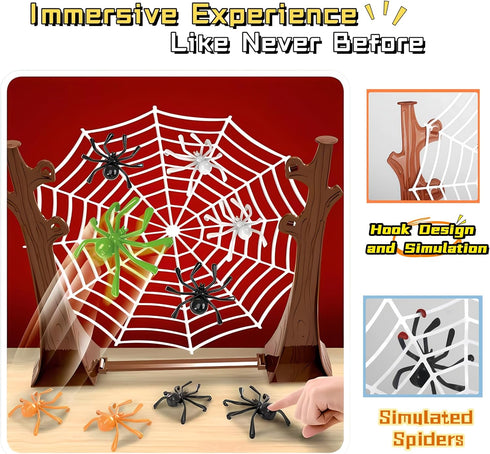 Ybgocot Family Games Spider Board Game - Fun Game for Kids Ages 4-8, Perfect for Boys and Girls