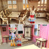 LOVEINUSA DIY Wooden Dollhouse Furniture Set, 3D Puzzle Miniature Room Accessories