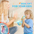 KT1 Contixo Toy Saxophone, Blue Digital Saxaboom, Trumpet, Clarinet with Light & Sound, Early Education Musical