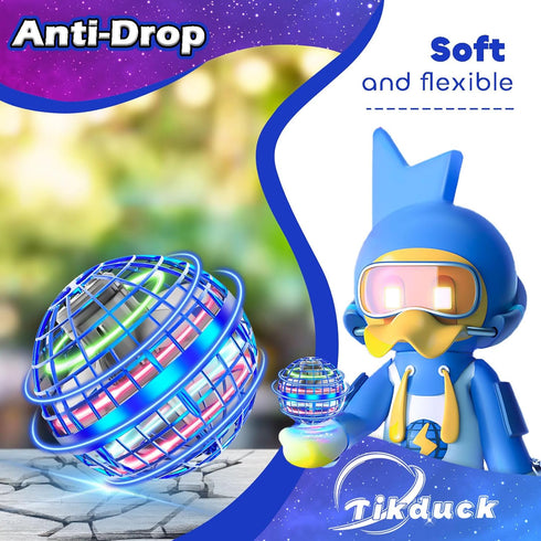 2026 6 7 8 9 10+ Tikduck Flying Orb Ball Toys Soaring Hover Boomerang Spinner Hand Controlled Mini Drone Cosmic Globe