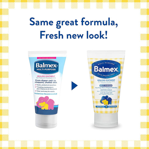 Balmex Multi-Purpose Healing Ointment & Skin Protectant for Diaper Rash, 3.5oz