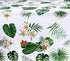 3 Pack Hawaiian Luau Tablecloths for Party Decoration, Aloha Tropical Palm Leaves Table Covers
