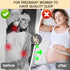 GloTika Pregnancy Pillows for Sleeping, Large Maternity Body Pillow Support for Back, Legs, Belly of Pregnant Women